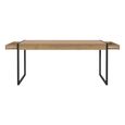 High Rock Dining Table - 6 Seater - Oak