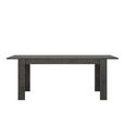 Zingaro Extending Dining Table - 6-8 Seater - Grey