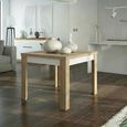 Lyon Extending Dining Table - 2-6 Seater - 90cm-180cm - Oak