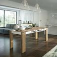Lyon Extending Dining Table - 6-8 Seater - 160cm-200cm - Oak