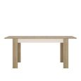 Lyon Extending Dining Table - 4-6 Seater - 140cm-180cm - Oak