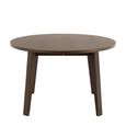 A-Line Dining Table - 4 Seater - Round - Smoked Oak