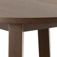 A-Line Dining Table - 4 Seater - Round - Smoked Oak