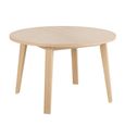 A-Line Dining Table - 4 Seater - Round - White Oak