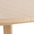 A-Line Dining Table - 4 Seater - Round - White Oak