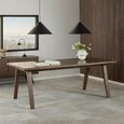 A-Line Dining Table - 8 Seater - Smoked Oak