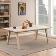 A-Line Dining Table - 8 Seater - White Oak