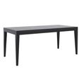 Barwick Dining Table - 180cm - 6 Seater - Charcoal
