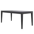 Barwick Dining Table - 180cm - 6 Seater - Charcoal