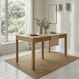 Stockholm Extending Dining Table - 4-8 Seater - 120cm-170cm - Oak