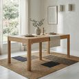 Stockholm Extending Dining Table - 6-10 Seater - 180cm-230cm - Oak