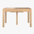 Stockholm Extending Dining Table - 4-8 Seater - 120cm-170cm - Oak
