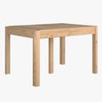 Stockholm Extending Dining Table - 4-8 Seater - 120cm-170cm - Oak