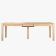 Stockholm Extending Dining Table - 6-10 Seater - 180cm-230cm - Oak