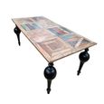 Juan Henry Dining Table - 6 Seater - 180cm - Mango Wood