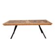 Juan Keruz Dining Table - 8 Seater - Cross Legs - Acacia Wood - Sizes Available