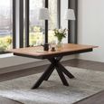 Boston Extending Dining Table - with Spider Legs - Oiled Oak - Variation Available