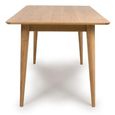 Jenson Oak Dining Table - 4 Seater - 120cm