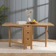 Hampshire Oak Extending Dining Table - 2-6 Seater - 32cm-152cm