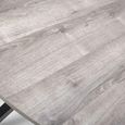 Manhattan Dining Table - Grey - 4 Seater - 120cm - Round - Black Spider Legs Base
