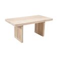 Hudson Dining Table - 6 Seater - 165cm - Ribbed - Mango Wood