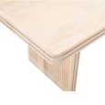 Hudson Dining Table - 6 Seater - 165cm - Ribbed - Mango Wood