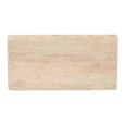 Hudson Dining Table - 6 Seater - 165cm - Ribbed - Mango Wood