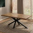 Hugo Dining Table - 6 Seater - 160cm - Oak Veneer