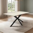 Rialto Dining Table - 6 Seater - 160cm - Travertine