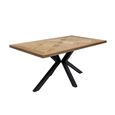 Hugo Dining Table - 6 Seater - 160cm - Oak Veneer