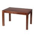 Dakota Dining Table - 6 Seater - 180cm - Dark Mango Wood