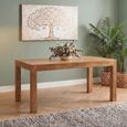Dakota Dining Table - 6 Seater - 180cm - Light Mango Wood