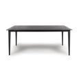 Amalfi Dining Table - Black Ceramic - 6 Seater - 180cm