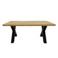 Dallas Dining Table - Oak - 8 Seater - 220cm