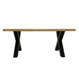 Dallas Dining Table - Oak - 8 Seater - 220cm