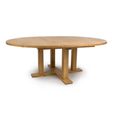 Madrid Extending Dining Table - Oak - Round - 6-8 Seater - 160cm-210cm