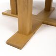 Madrid Extending Dining Table - Oak - Round - 6-8 Seater - 160cm-210cm