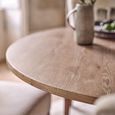 Cannes Dining Table - 4 Seater - 125cm - Round - Timber Wood