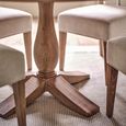 Cannes Dining Table - 4 Seater - 125cm - Round - Timber Wood