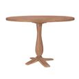 Cannes Dining Table - 4 Seater - 125cm - Round - Timber Wood