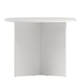Family Dining Table - 8 Seater - 200cm - Oval - White
