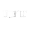 Family Dining Table - 8 Seater - 200cm - Oval - White