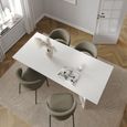Family Dining Table - 8 Seater - 200cm - White