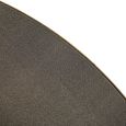 Bloomville Shagreen 6 Seater Round Dining Table with Spider Legs