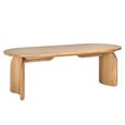 Fairmont Dining Table - 235cm - 10 Seater - Oval - Natural - Oak