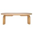 Fairmont Dining Table - 235cm - 10 Seater - Oval - Natural - Oak