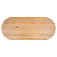 Fairmont Dining Table - 235cm - 10 Seater - Oval - Natural - Oak