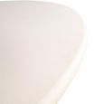 Winslow Dining Table - 135cm - 6 Seater - Round - White - Metal