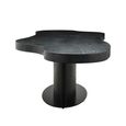 Bogor Dark Wood 8 Seater Pedestal Dining Table