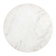 Jagger White Marble 2 Seater Round Dining Table